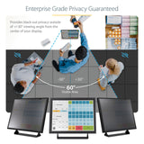 Monitor Privacy Screen for 24 inch PC Display - Computer Screen Security Filter - Blue Light Reducing Screen Protector Film - 16:9 Widescreen - Matte/Glossy - +/-30 Degree, TAA