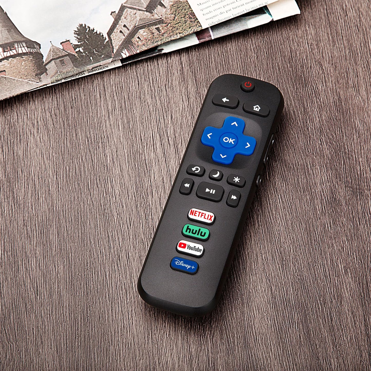Replacement-Remote-Control for Roku-TV (Pack of 2)