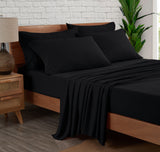 Super Soft High Quality Brushed Microfiber Bed Sheet Set, 3 Piece