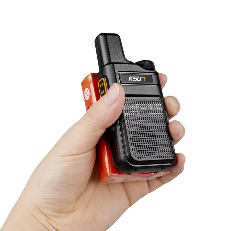 KSUT PMR446 Walkie Talkie 2pcs/1pcs Mini Size Portable Handheld Radio Wireless