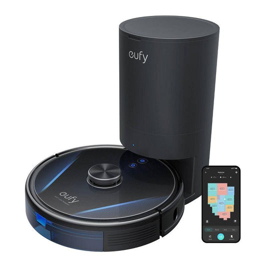 RoboVac LR30 Hybrid+ Laser Navigation with 3000 PA Suction Power and Auto Empty