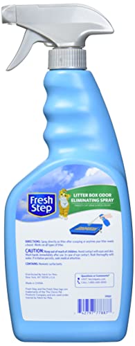 Fresh Step Cat Litter Box Cleaning Spray | Removes Tough Urine Odor