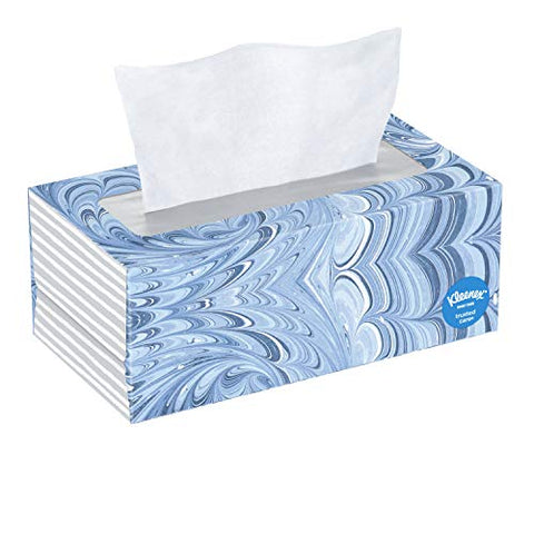 Kleenex, Facial Tissues, 1 Flat Box, 144 Count