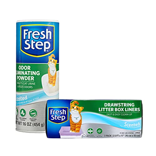 Fresh Step Cat Litter Box Cleaning Spray | Removes Tough Urine Odor