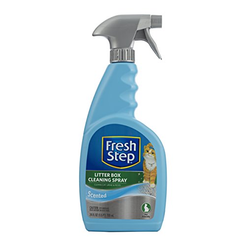 Fresh Step Cat Litter Box Cleaning Spray | Removes Tough Urine Odor