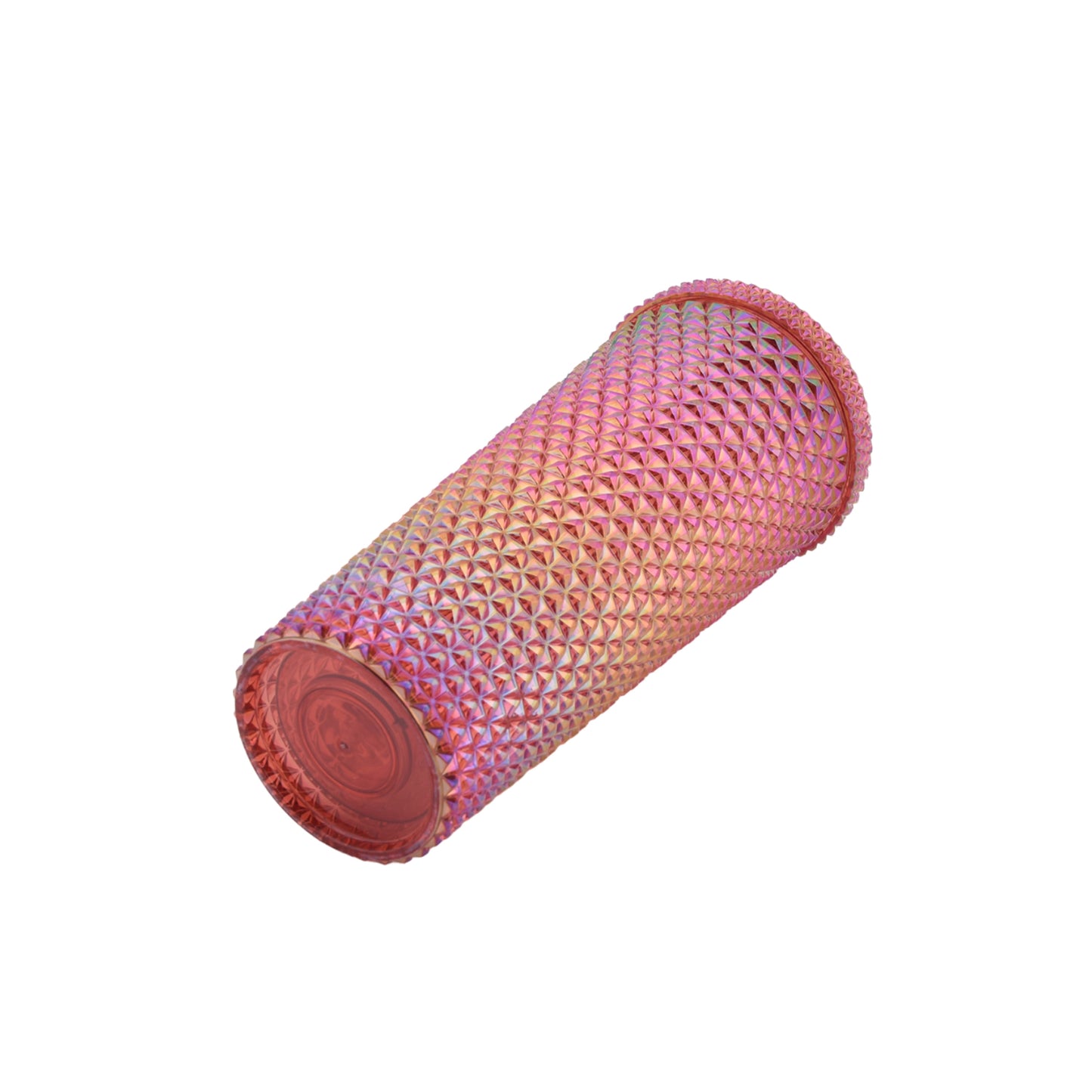 Holiday Time 26 Ounce Plastic Iridescent Double Wall Tumbler