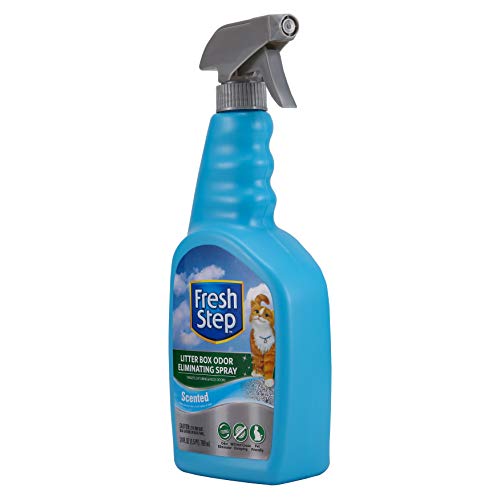 Fresh Step Cat Litter Box Cleaning Spray | Removes Tough Urine Odor