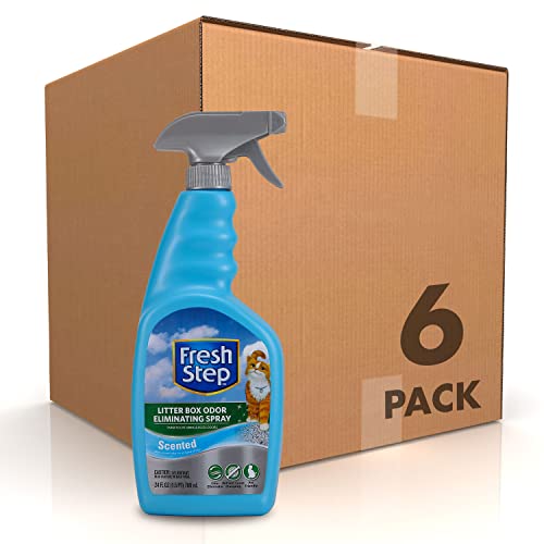Fresh Step Cat Litter Box Cleaning Spray | Removes Tough Urine Odor