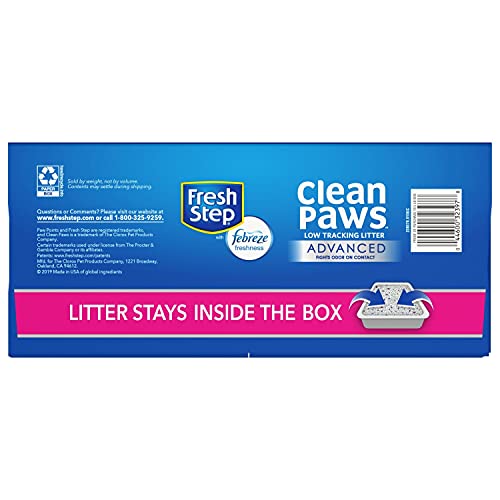 Fresh Step Advanced Clean Paws Multi Cat 37lb