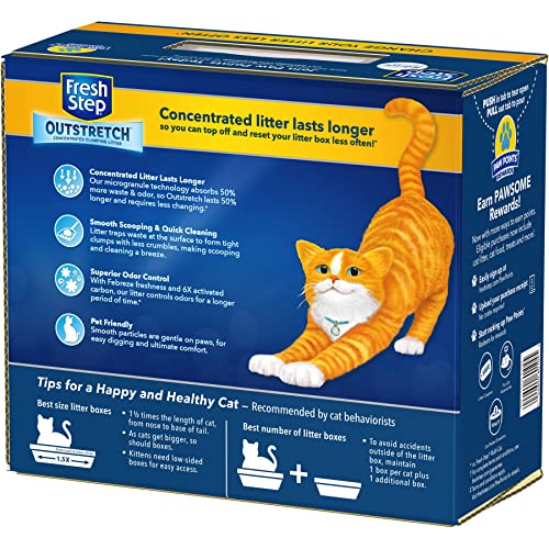 Fresh Step Advanced Clean Paws Multi Cat 37lb