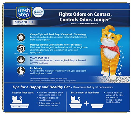Fresh Step Advanced Clean Paws Multi Cat 37lb
