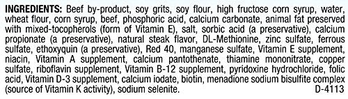 Purina Moist & Meaty Wet Dog Food, Steak Flavor - 36 ct. Pouch