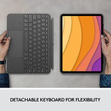 Logitech Combo Touch iPad Pro (1st, 2nd, 3rd gen - 2018, 2020, 2021) Keyboard Case - Detachable Backlit Keyboard, Click-Anywhere Trackpad, Smart Connector