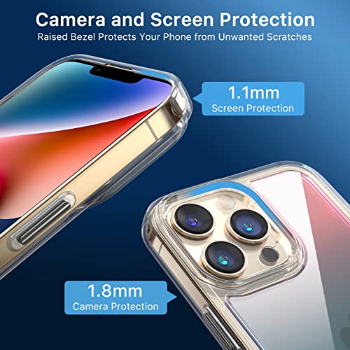 Magnetic Slim Case for iPhone 14 Pro Max Case 6.7", Compatible with MagSafe, Military Grade Drop Shockproof