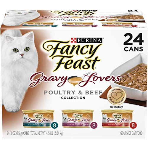 Fancy Feast Gravy Wet Cat Food Variety Pack