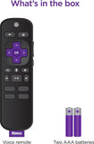 Roku Voice Remote (Official) for Players, TVs and Black