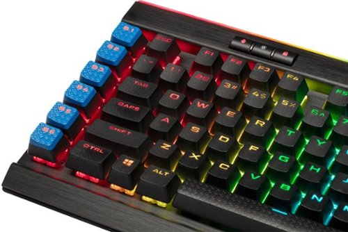 CORSAIR - K95 RGB PLATINUM XT Full-size Wired Mechanical Cherry MX Speed...