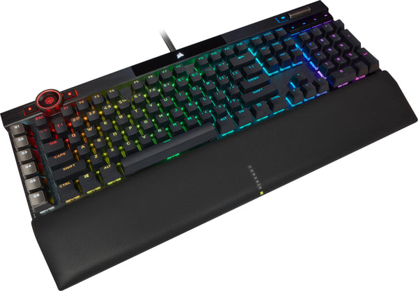 CORSAIR - K100 RGB Full-size Wired Mechanical OPX Linear Switch Gaming...