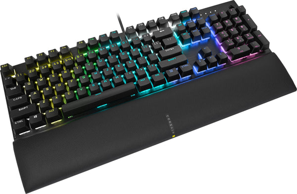 CORSAIR - K60 RGB Pro SE Full-size Wired Mechanical Cherry Viola Linear...