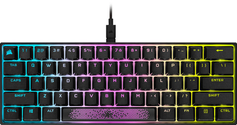 CORSAIR - K65 RGB Mini Wired 60% Mechanical Cherry MX SPEED Linear Switch...