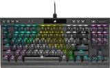 CORSAIR - K70 RGB TKL Wired Optical-Mechanical OPX Linear Keyswitches Gaming...