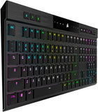 CORSAIR - K100 Air Wireless Full-Size Bluetooth RGB Mechanical Cherry MX...