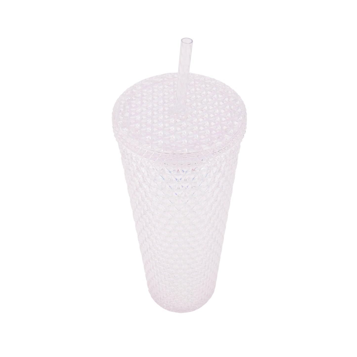 Holiday Time 26 Ounce Plastic Iridescent Double Wall Tumbler