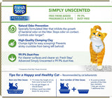 Fresh Step Advanced Simply Unscented Clumping Cat Litter, Recommended 37 lb