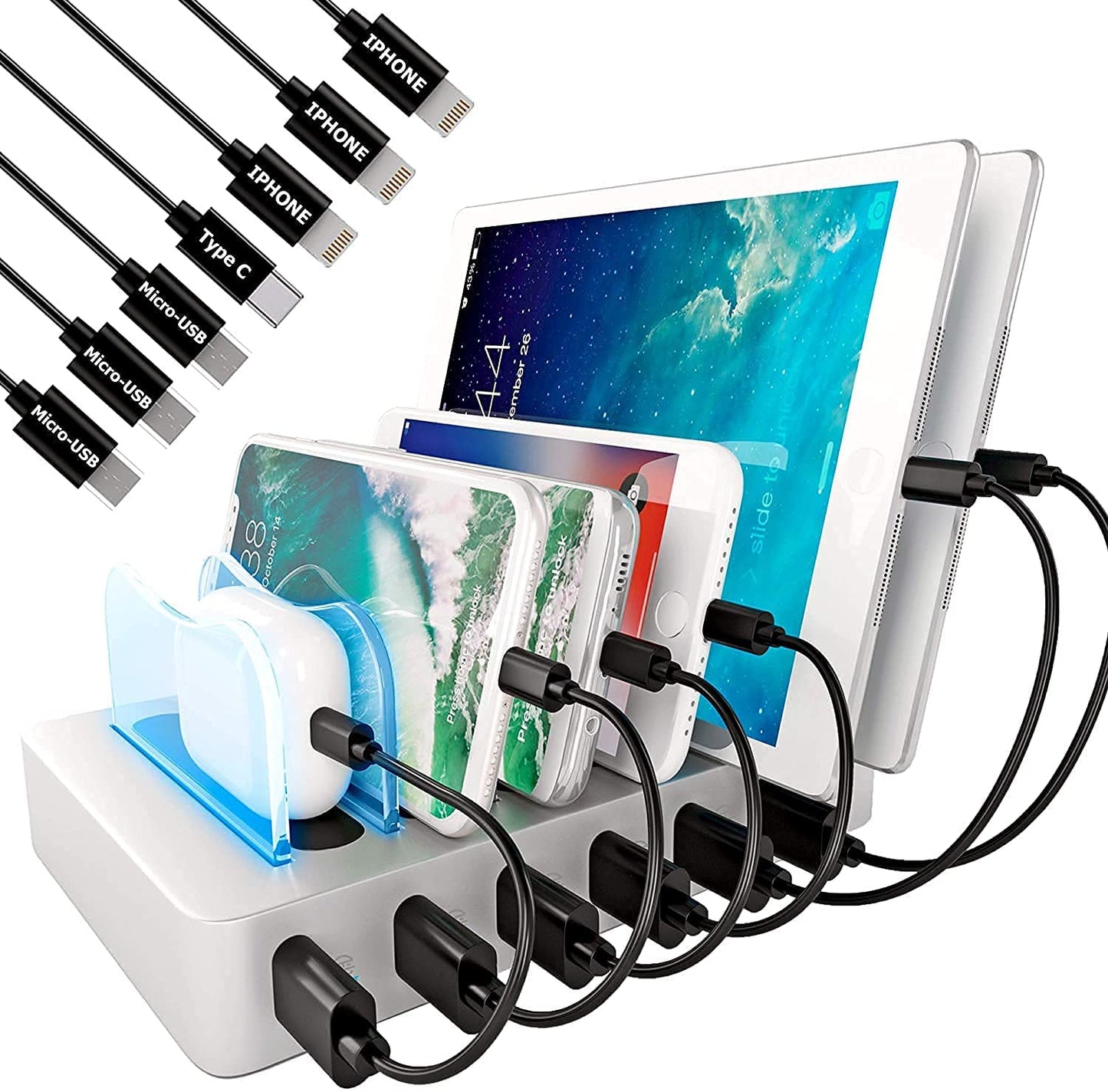 Charger station 6 Port usb fast charging