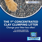 Fresh Step Outstretch Advanced Concentrated Clumping Litter with 32 lb