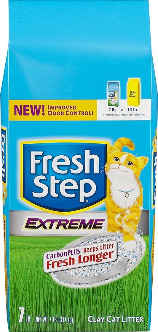 Fresh Step Scented Non-Clumping Clay Cat Litter, 7 Pounds