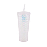 Holiday Time 26 Ounce Plastic Iridescent Double Wall Tumbler