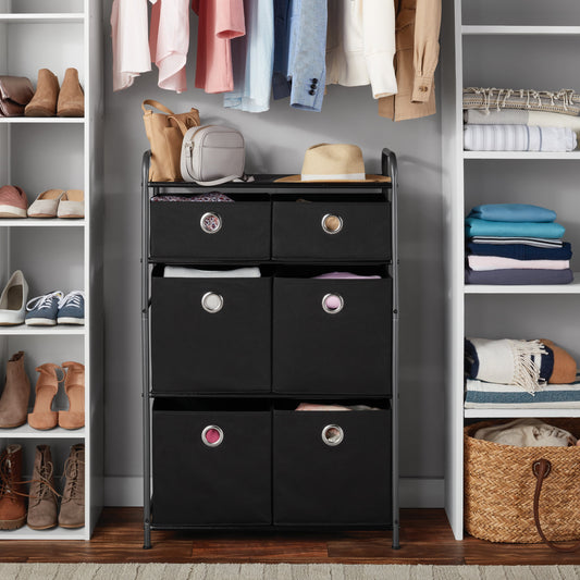 4-Shelf Unit Storage Shelves, Black Steel